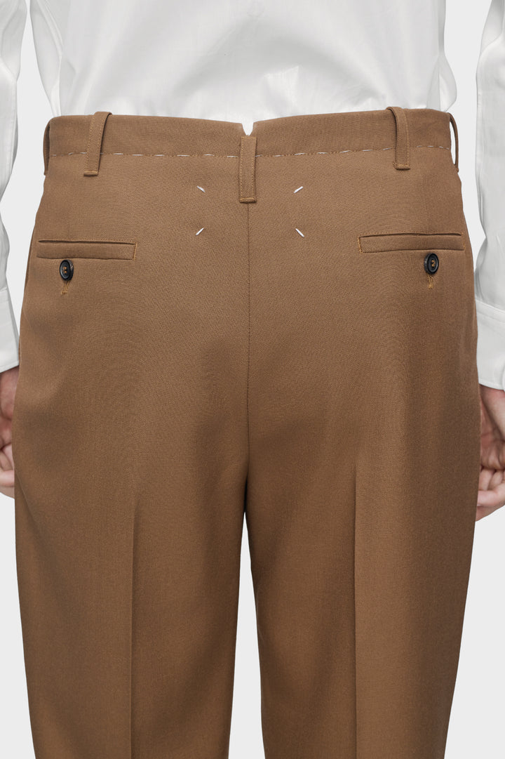 Wool tailored trousers