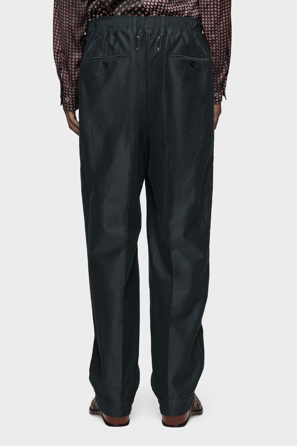Maison Margiela Cotton Drawstring Trousers