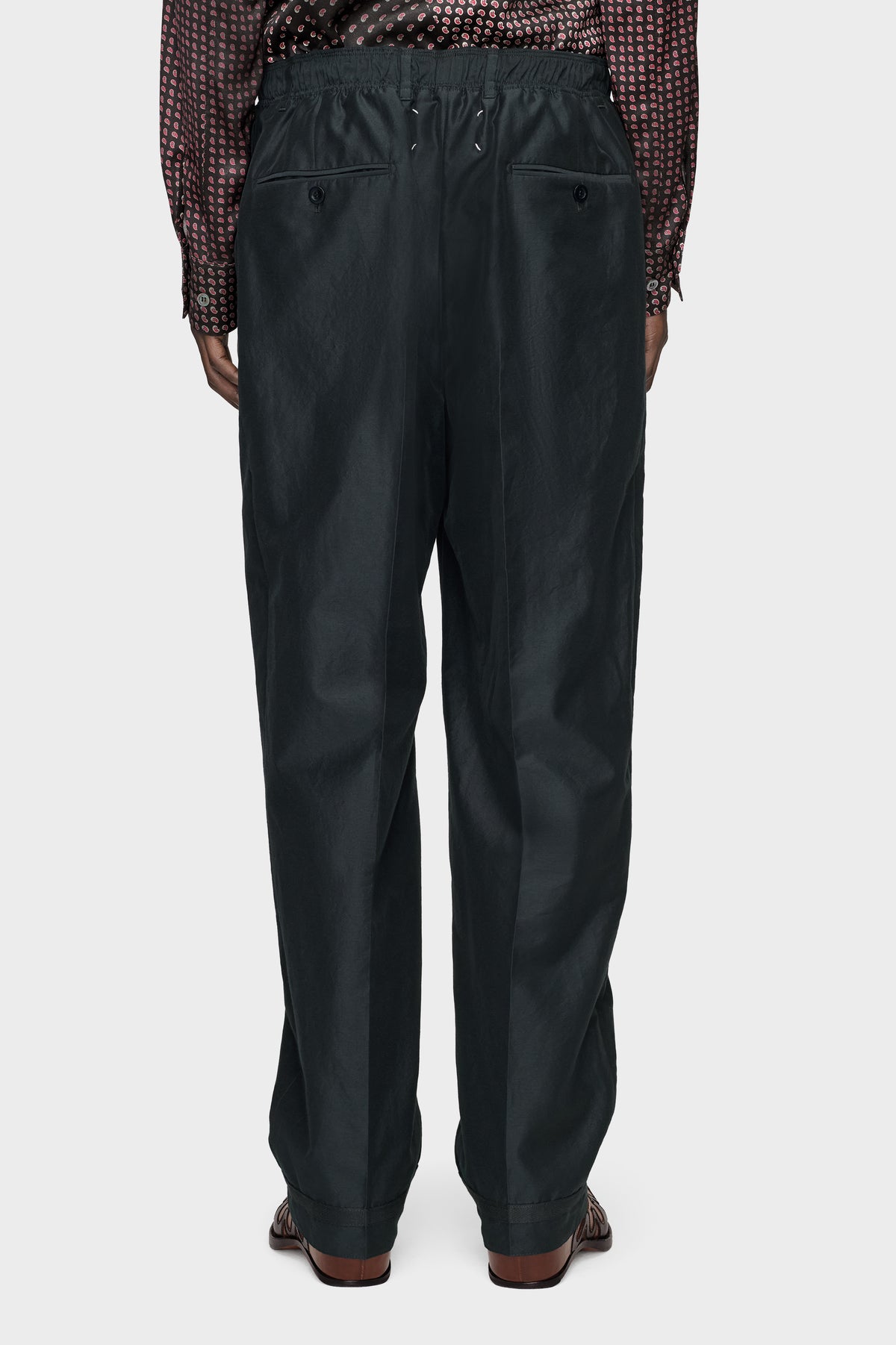 Cotton Drawstring Trousers
