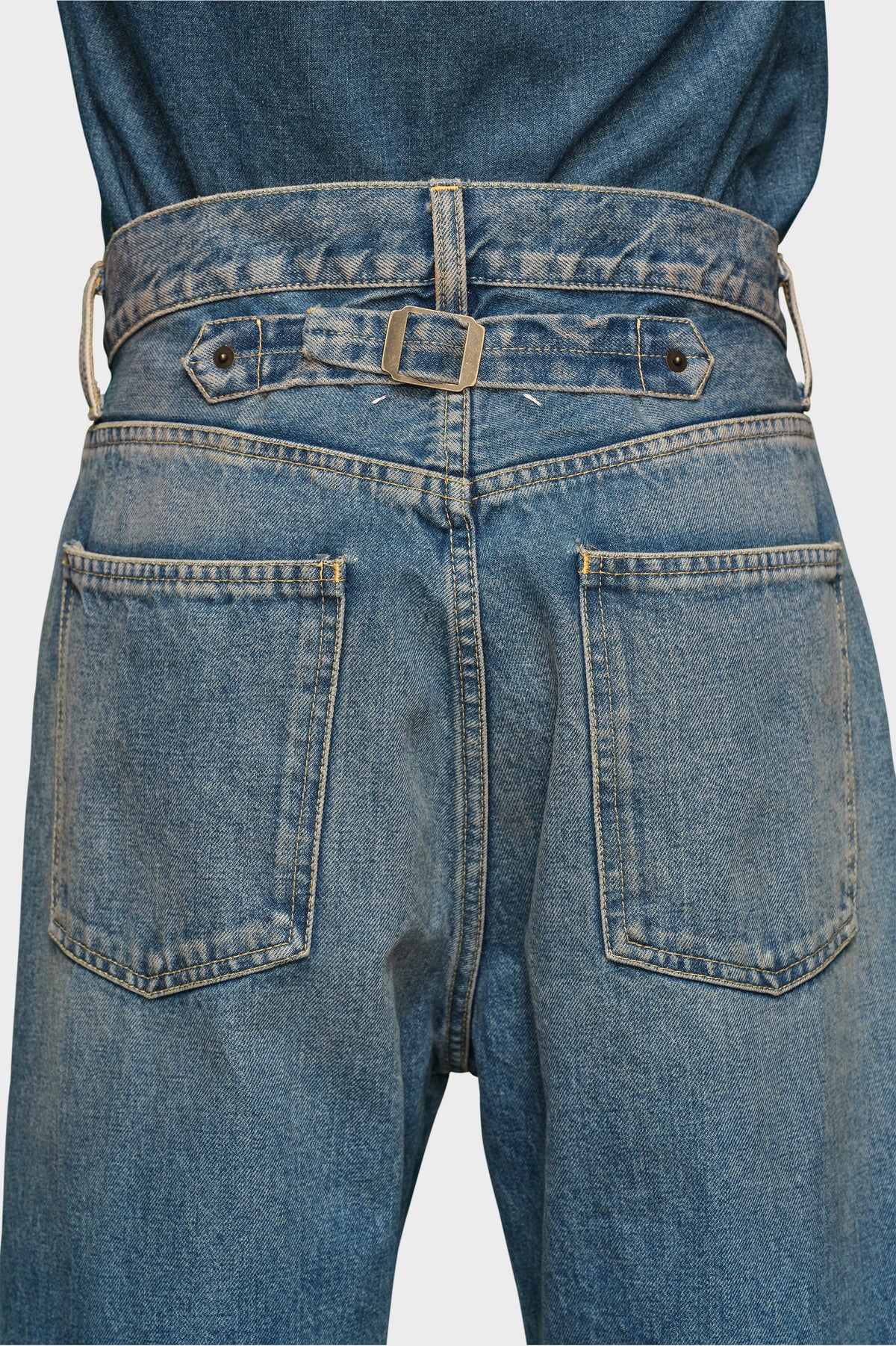Turn-up Jeans