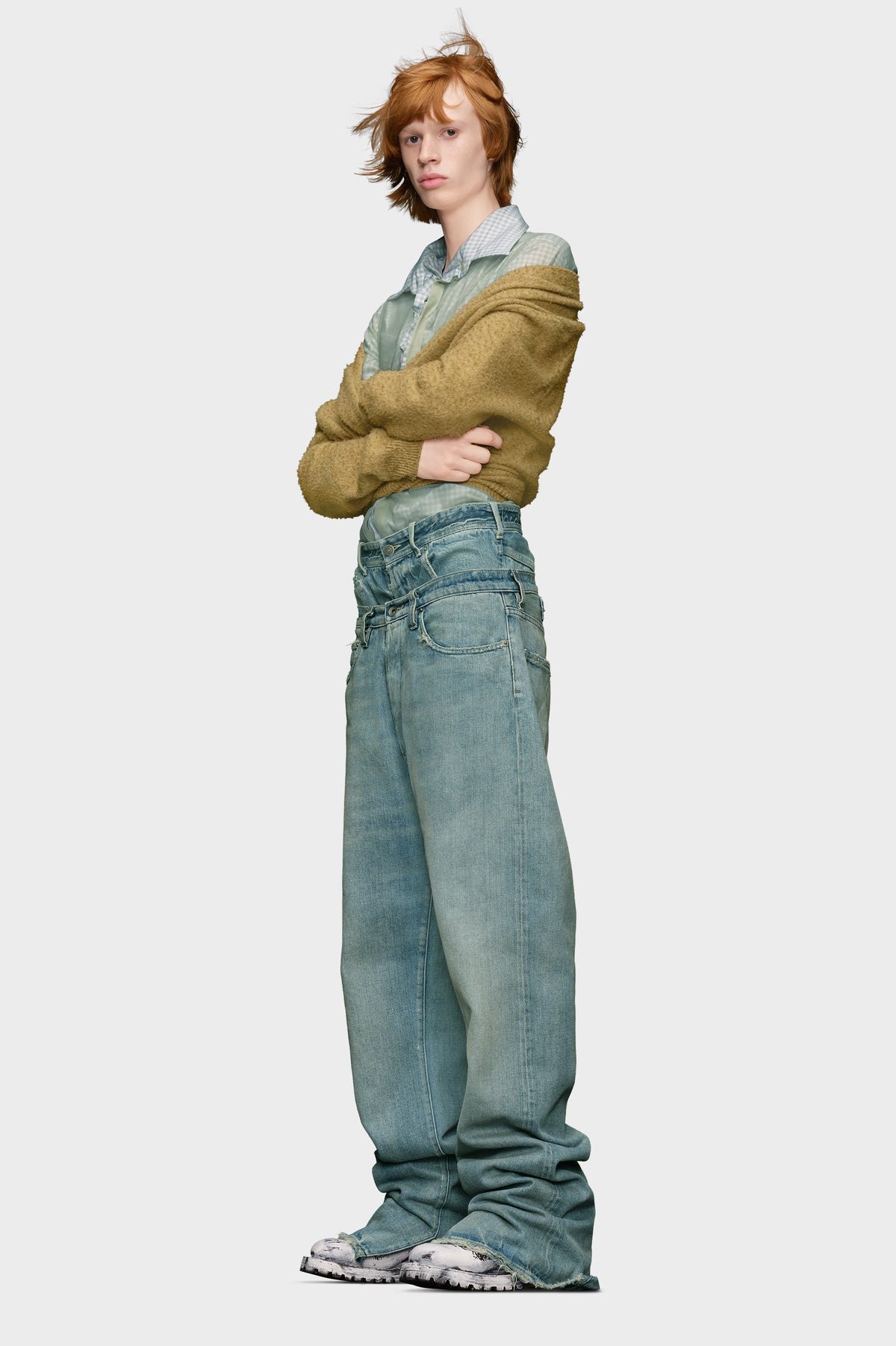 Buckle jeans