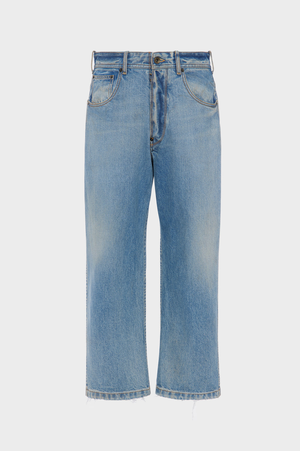 Maison Margiela Straight-leg cropped jeans