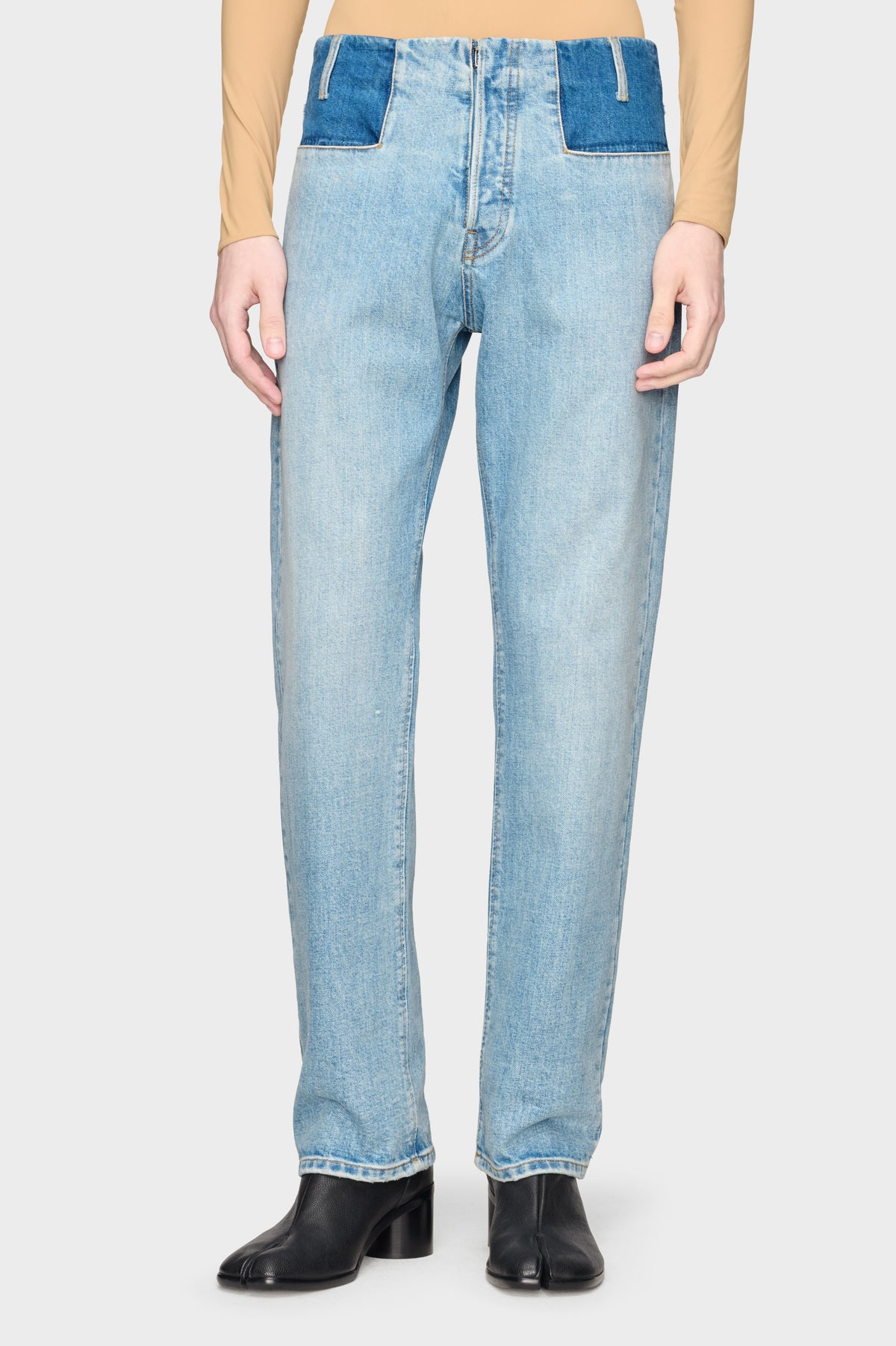 Straight-leg Jeans