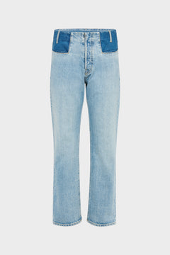 Straight-leg Jeans