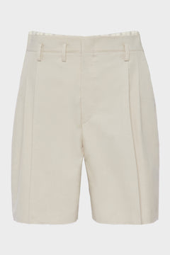 Cotton silk shorts