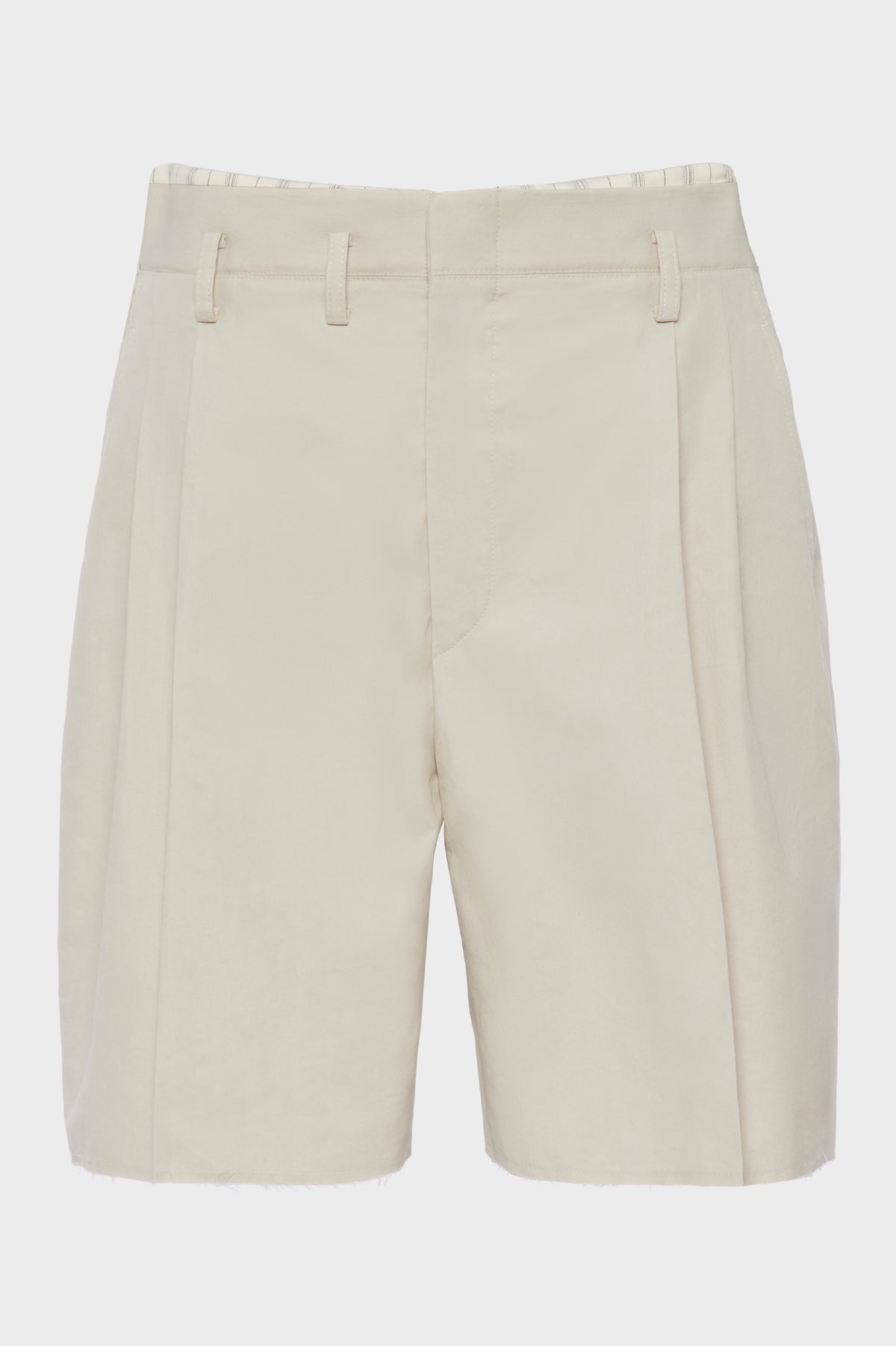 Cotton silk shorts