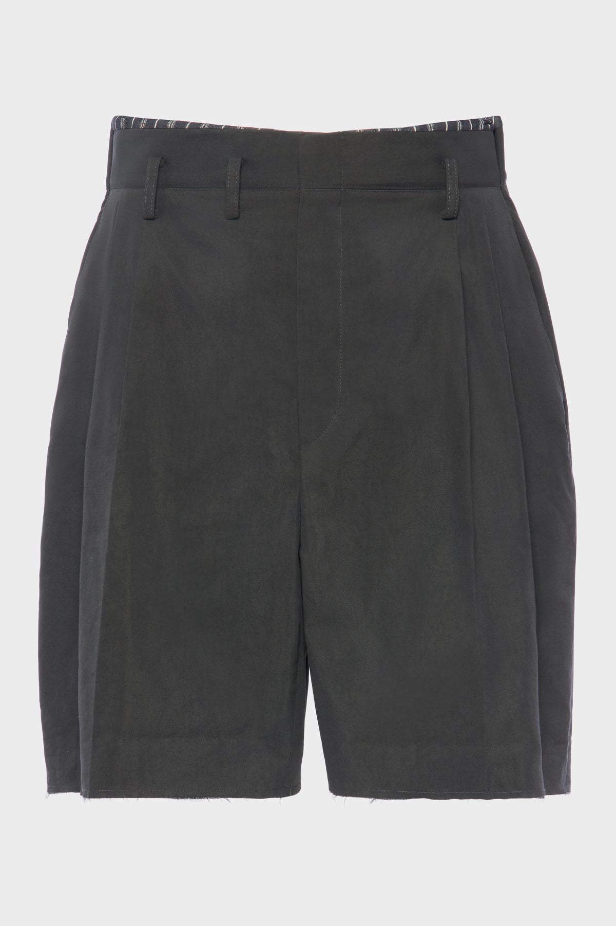 Cotton silk shorts