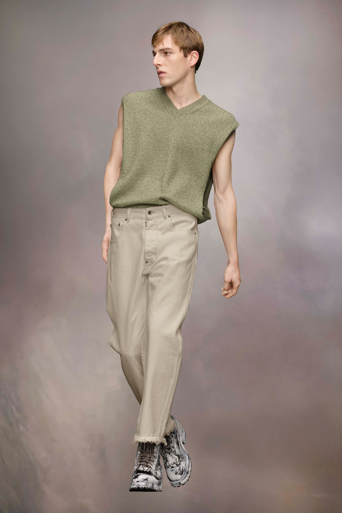 Pilling knitwear top