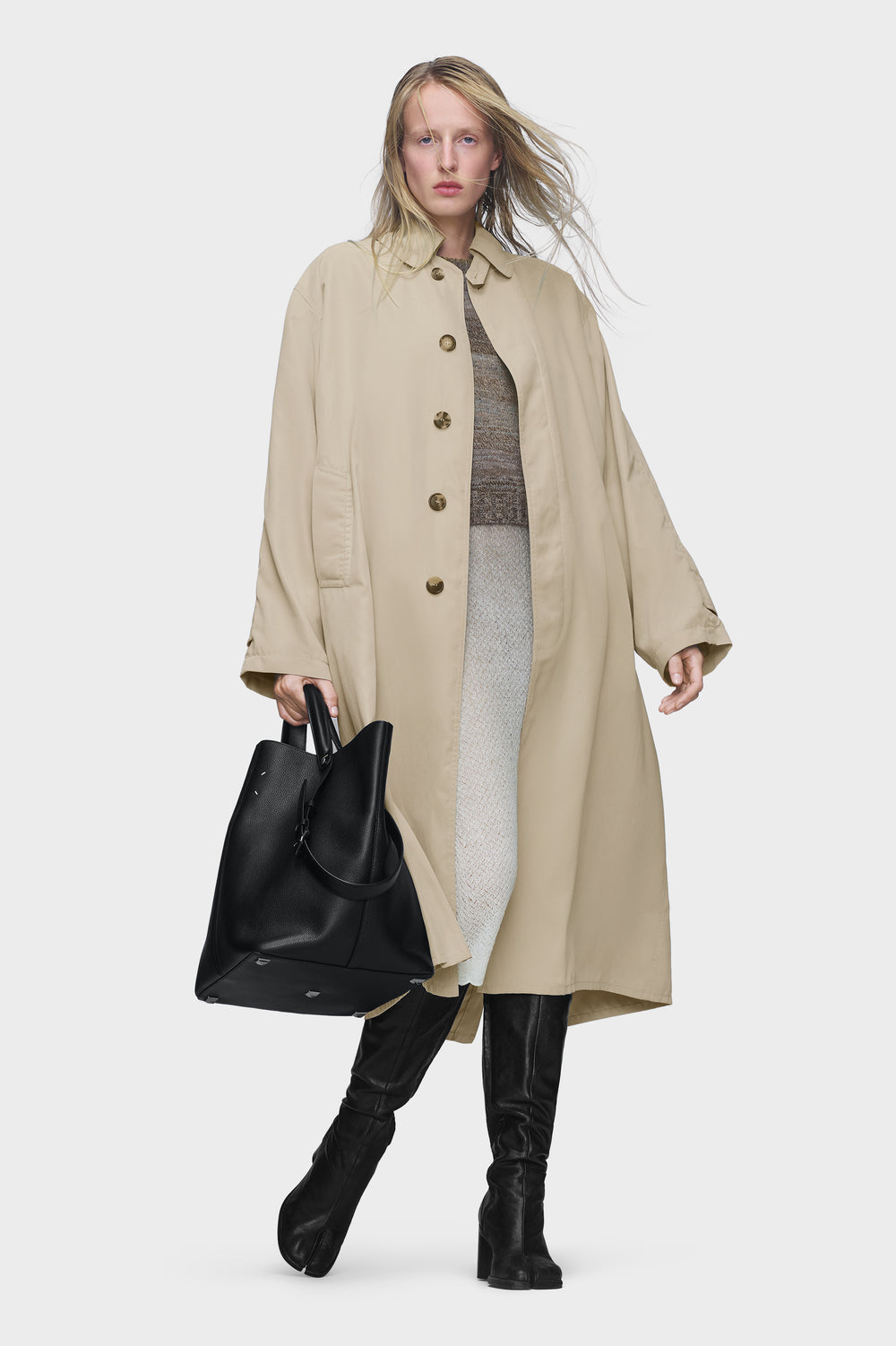 Maison Margiela Peached trench coat