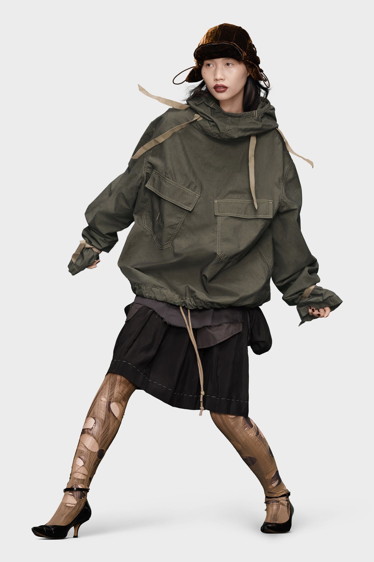 Hooded jacket