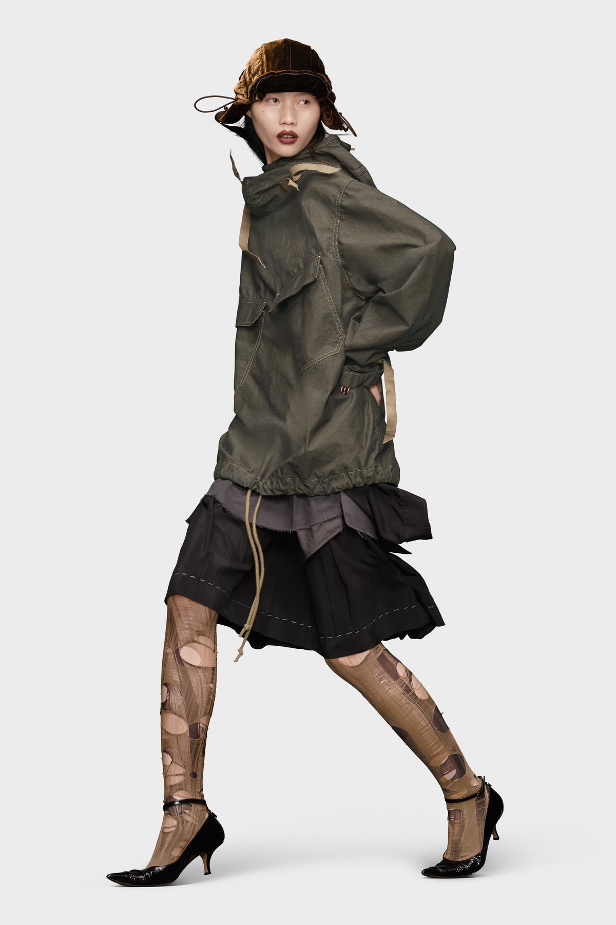 Hooded jacket