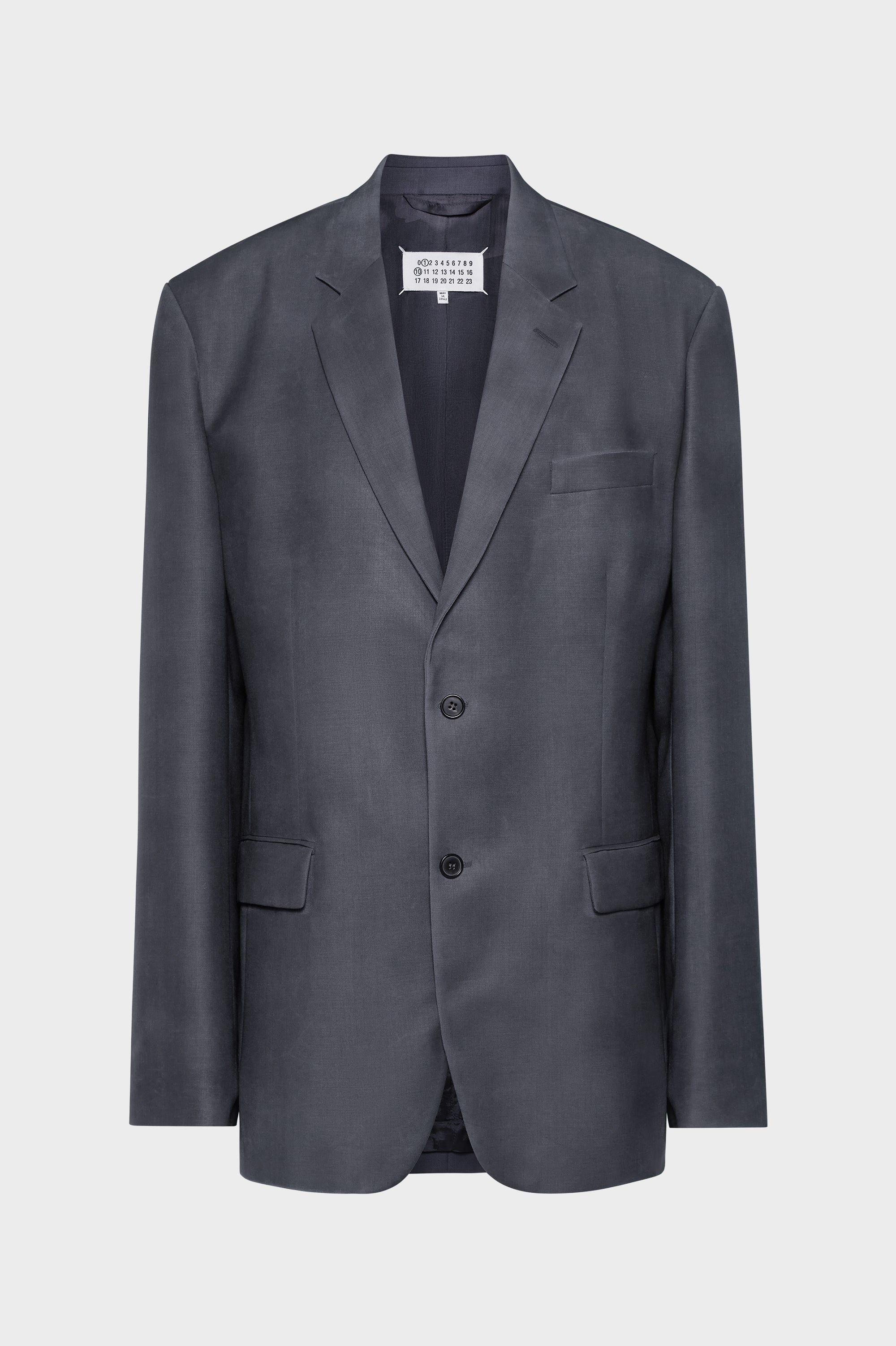 Designer Dark avion Mohair Wool Suit Jacket | Shop Online | Maison