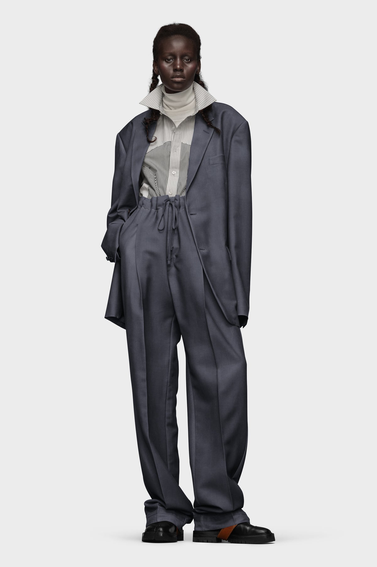 Mohair Wool Suit Jacket
