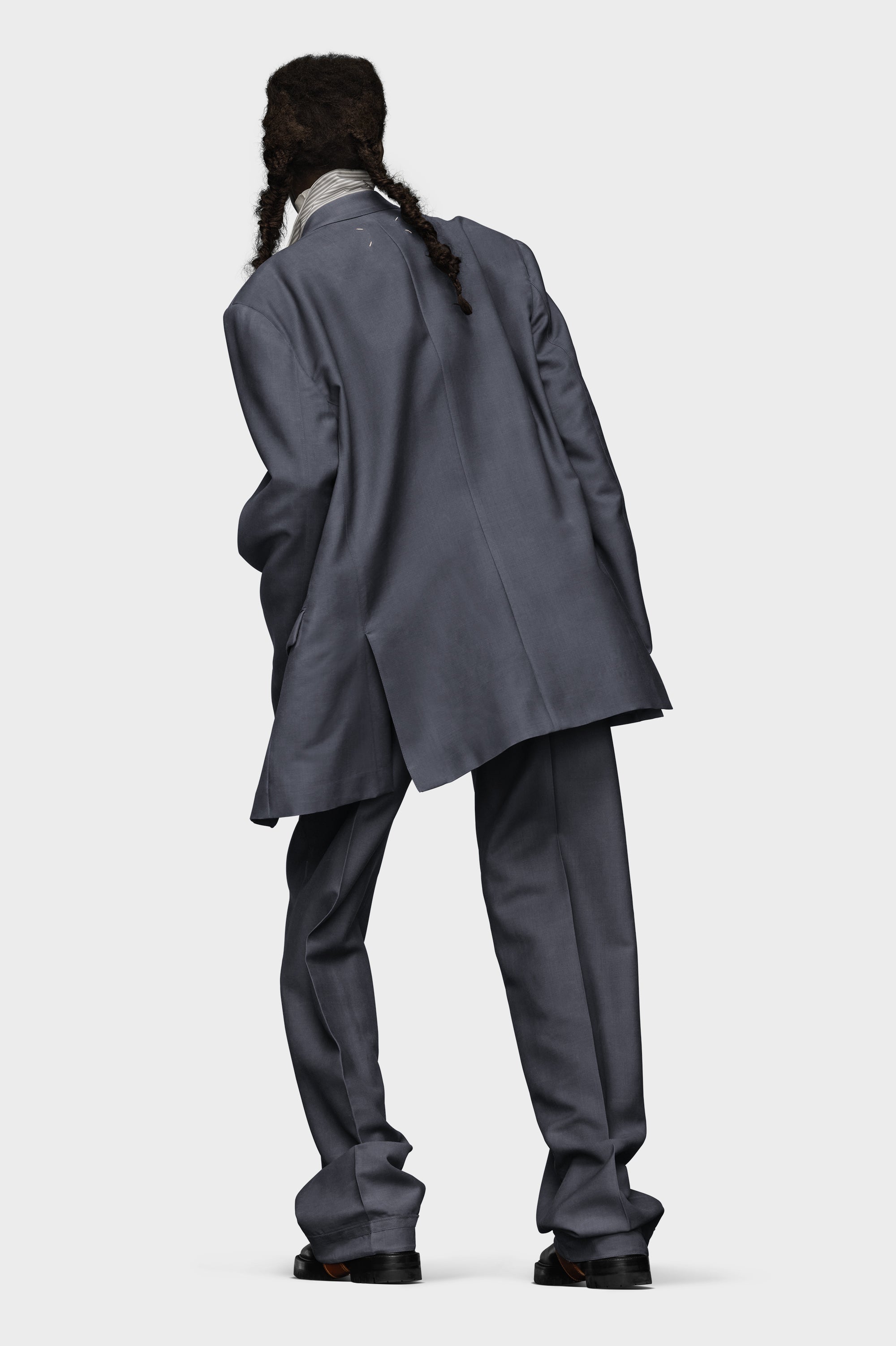 Designer Dark avion Mohair Wool Suit Jacket | Shop Online | Maison