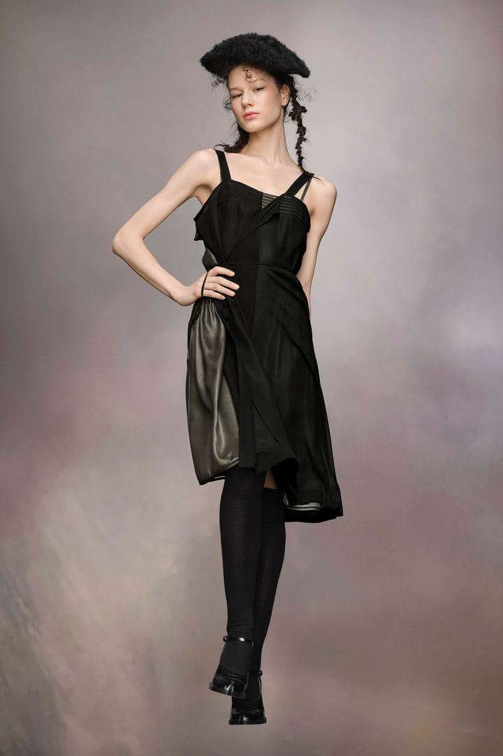 Contrast Dress