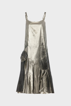 Foiled Midi Dress
