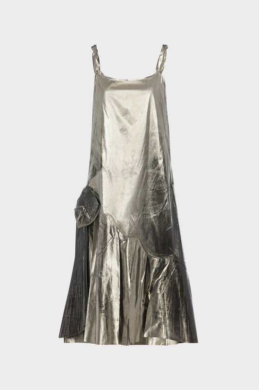 Maison Margiela Foiled Midi Dress