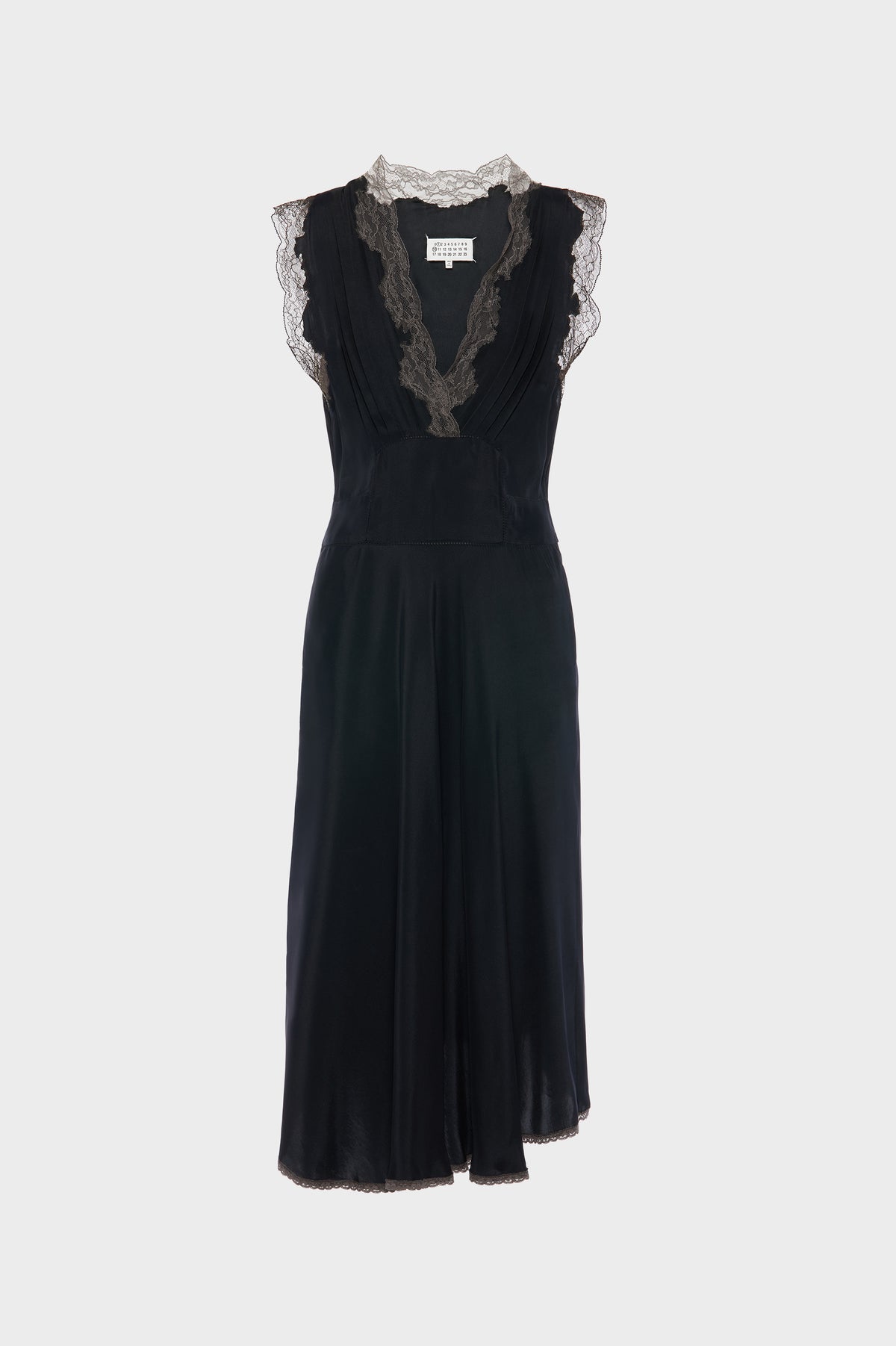 Silk midi dress