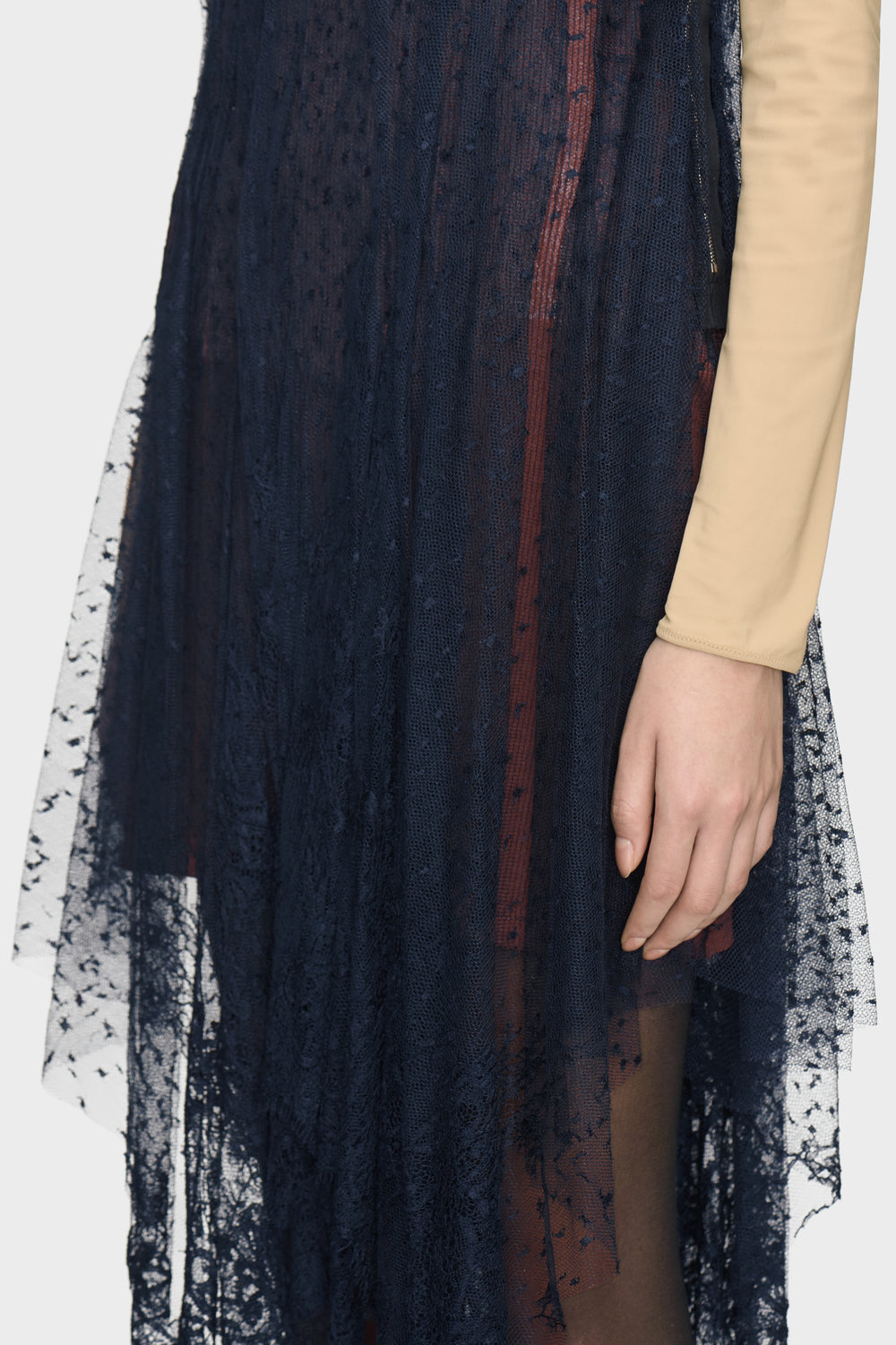 Maison Margiela Lace Midi Dress