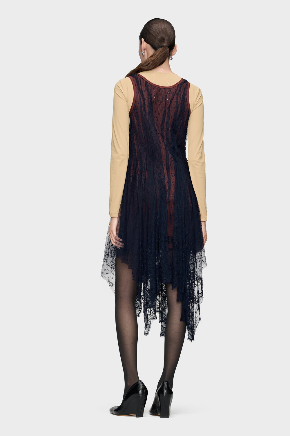 Maison Margiela Lace Midi Dress