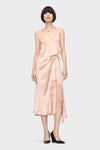 Maison Margiela Silk Lace Slip Midi Dress