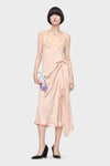 Maison Margiela Silk Lace Slip Midi Dress
