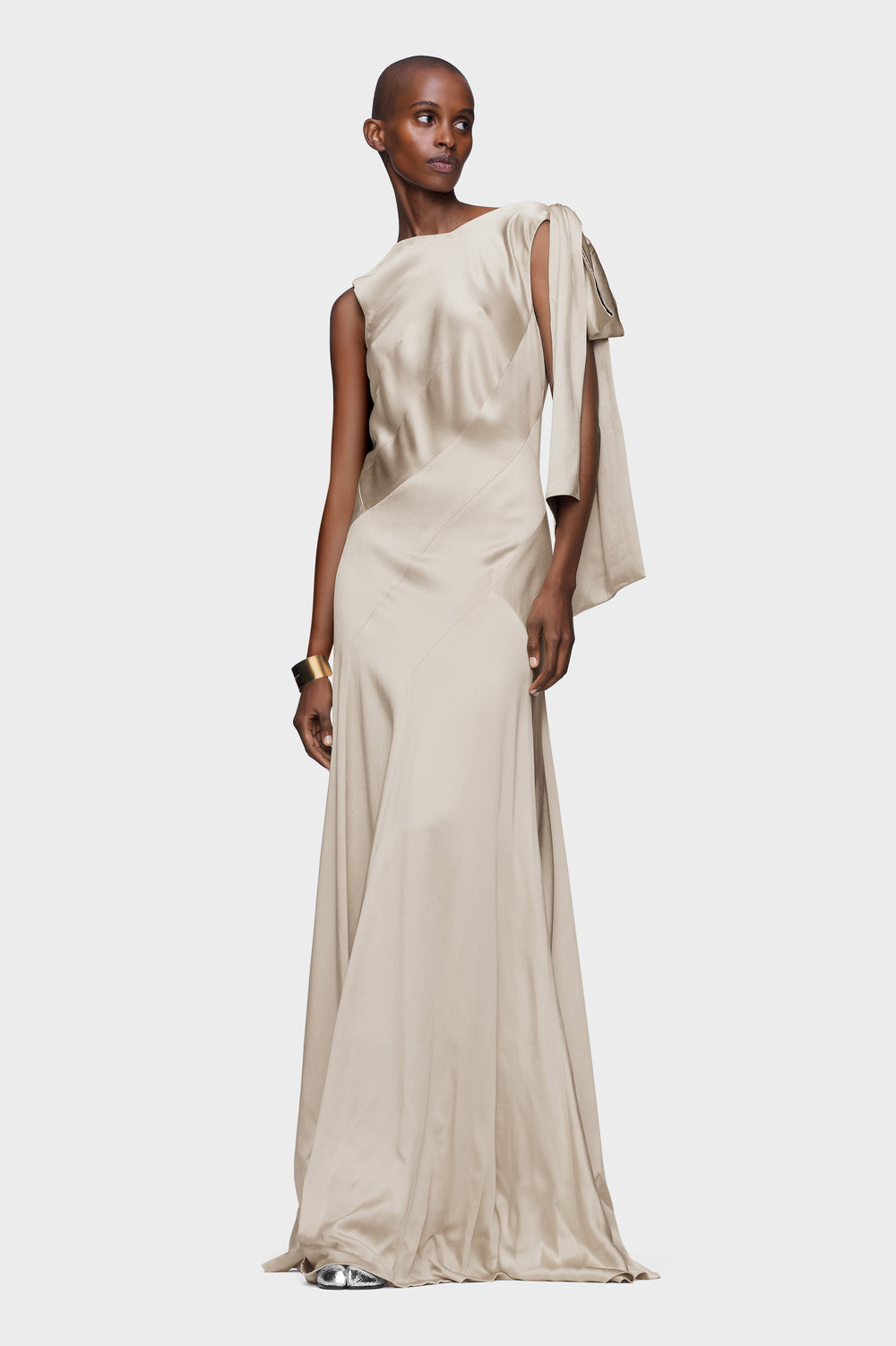 Maison Margiela Bias-cut Evening Gown
