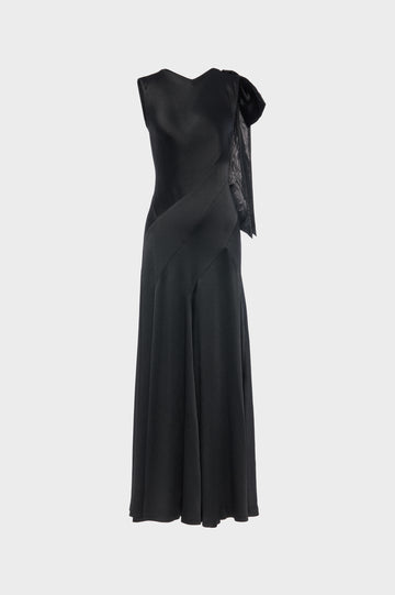 Bias-cut Evening Gown