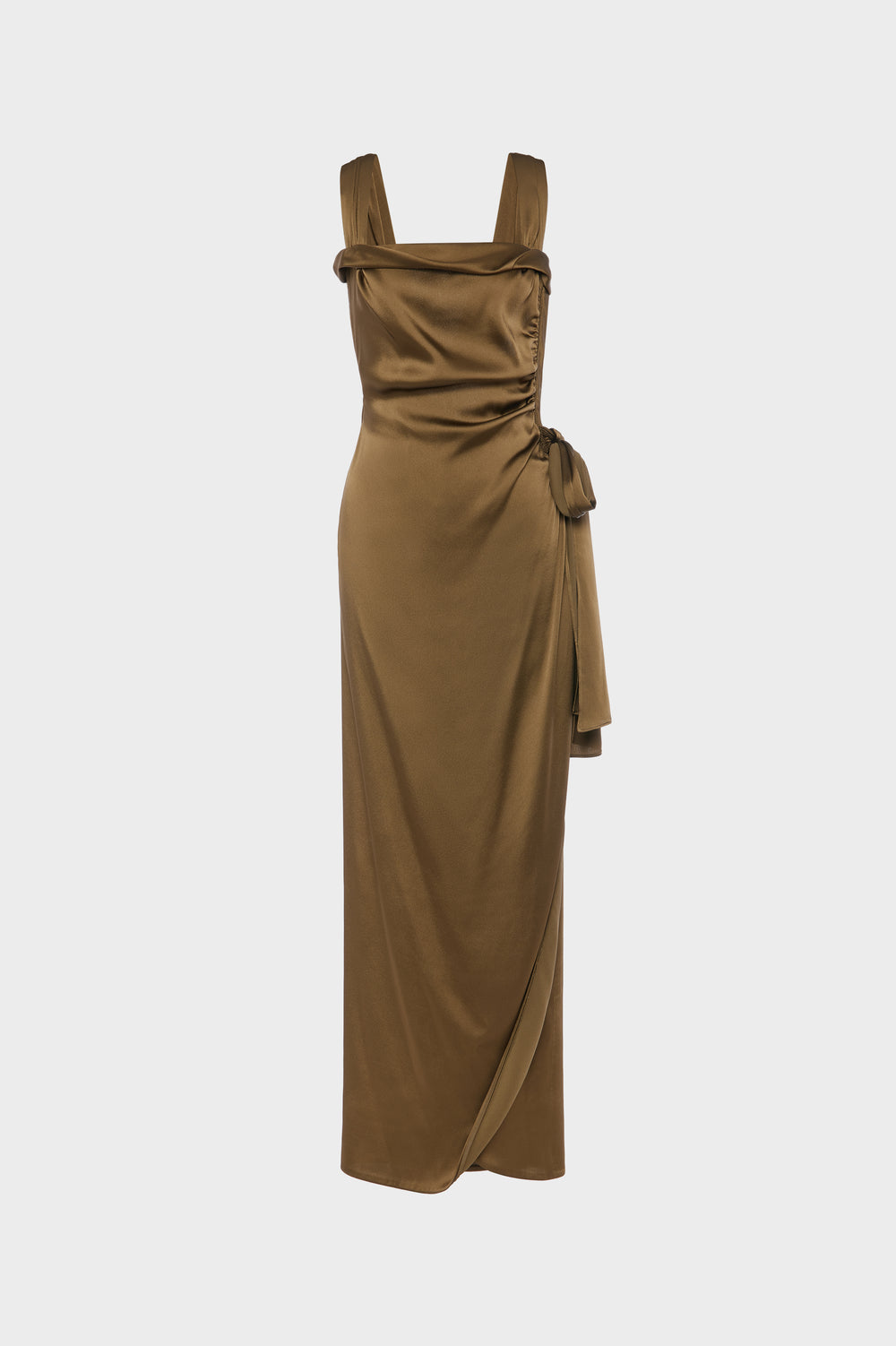 Maison Margiela Silk satin maxi dress