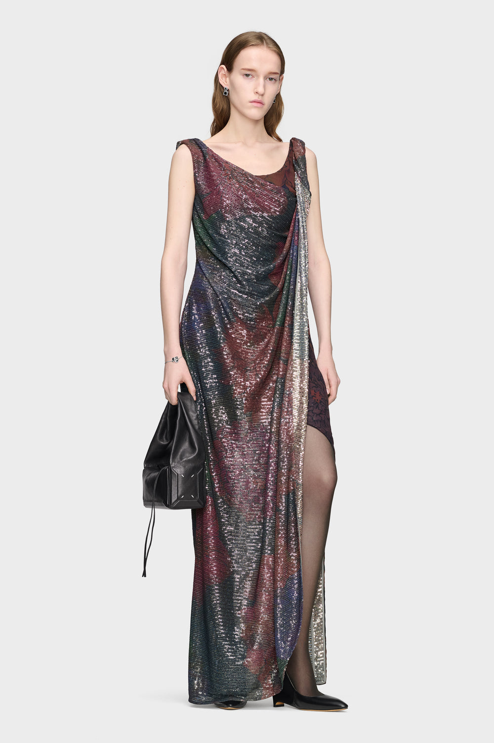 Maison Margiela Sequined Maxi Dress