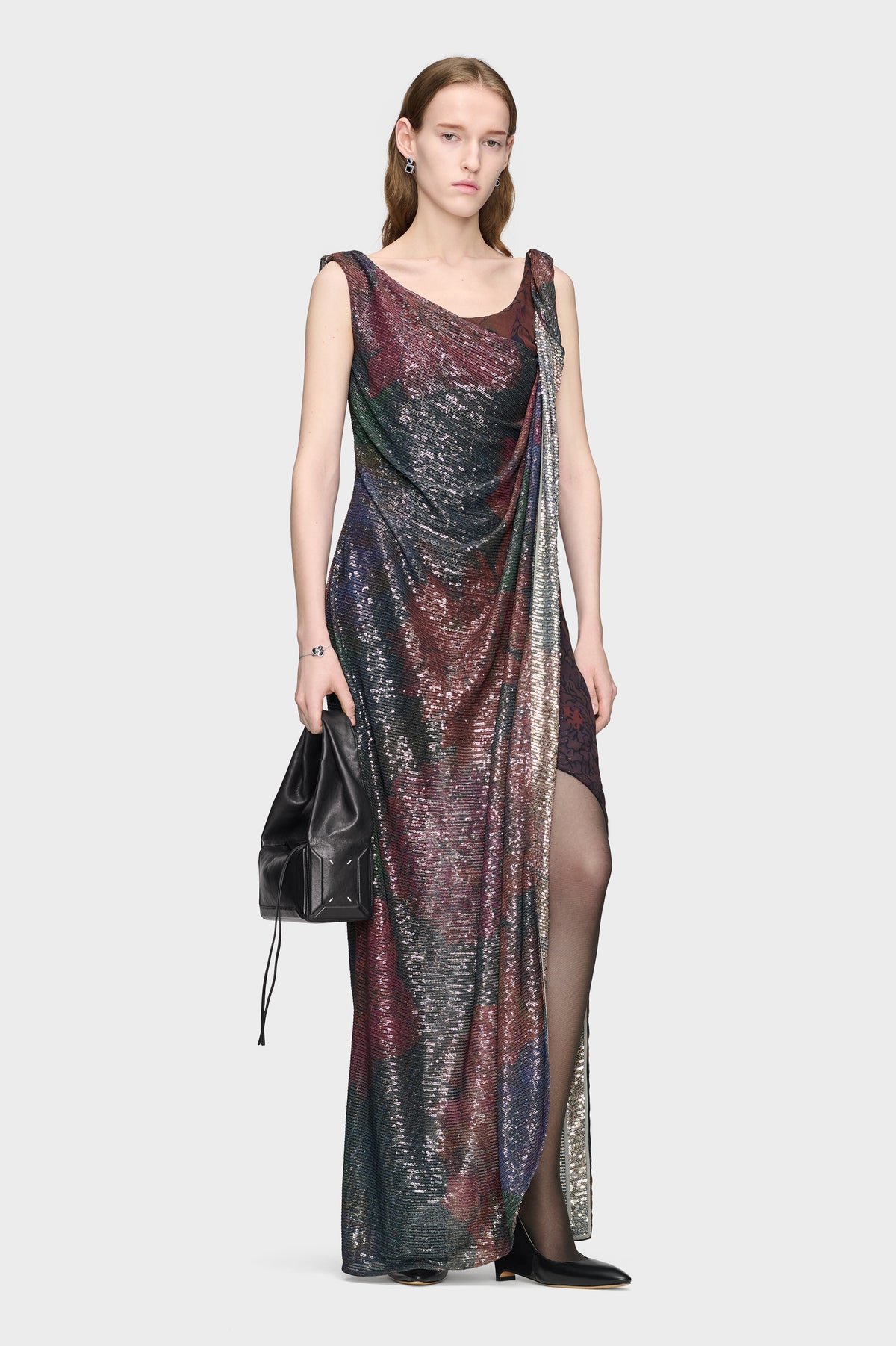 Sequined Maxi Dress
