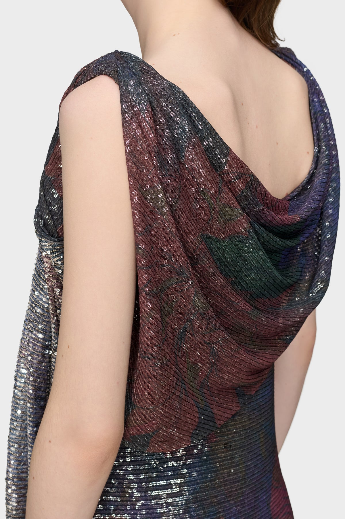 Sequined Maxi Dress
