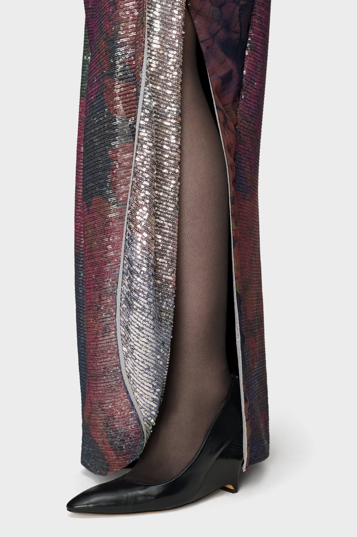 Sequined Maxi Dress
