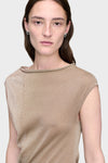 Maison Margiela Metallic Knit Maxi Dress