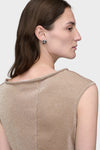 Maison Margiela Metallic Knit Maxi Dress