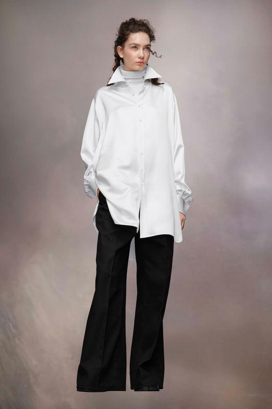 Maison Margiela Silk Shirt Dress