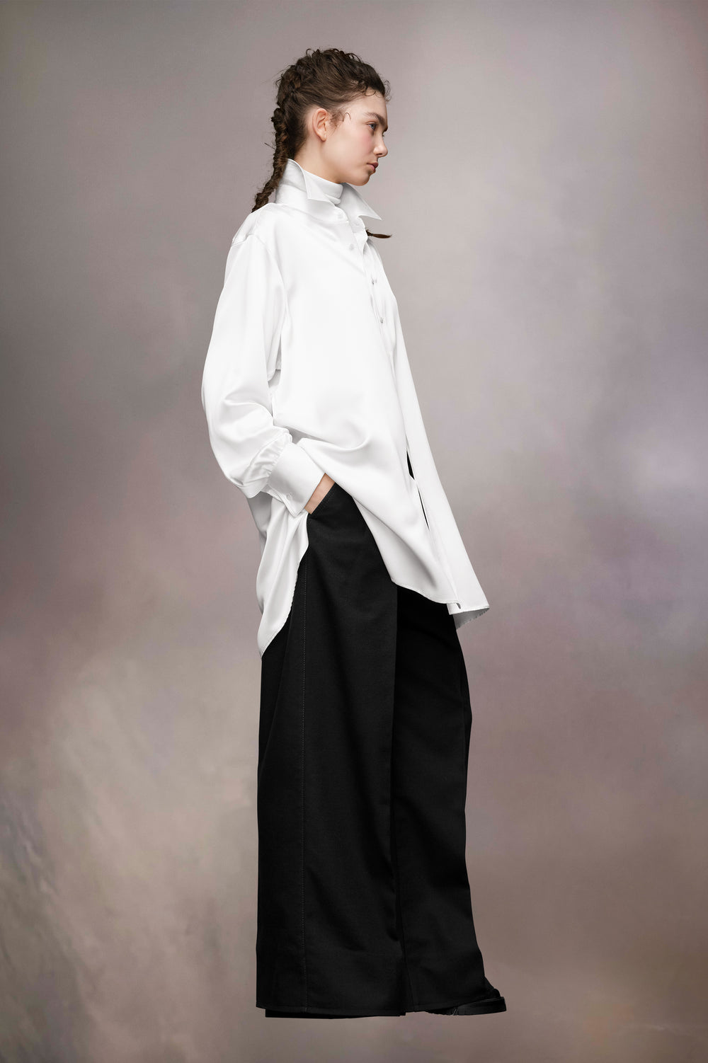 Maison Margiela Silk Shirt Dress