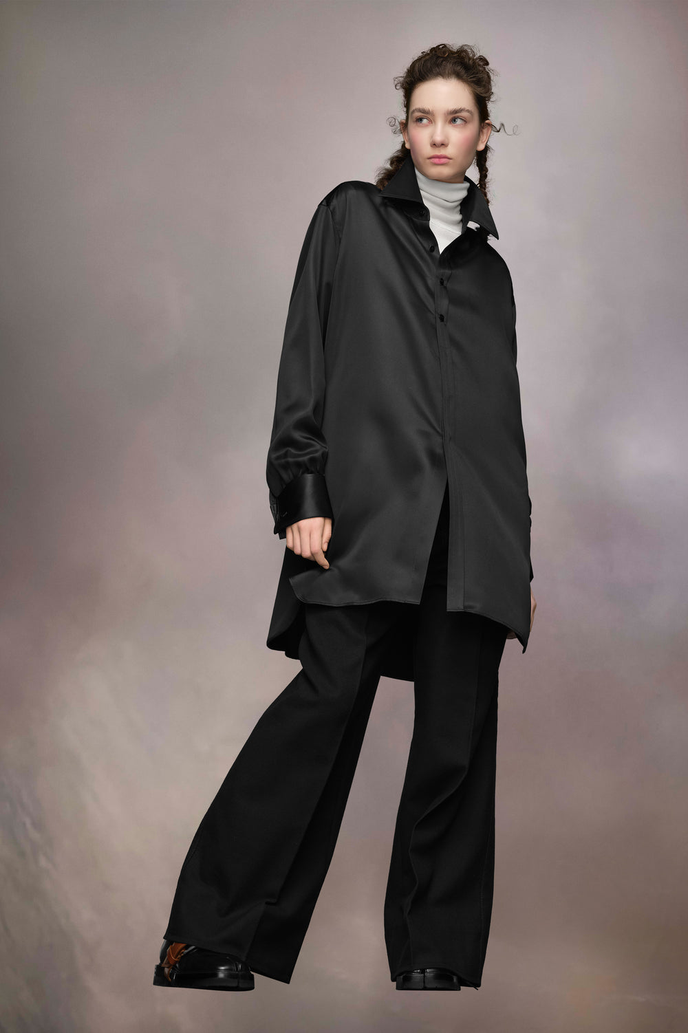 Maison Margiela Silk Shirt Dress