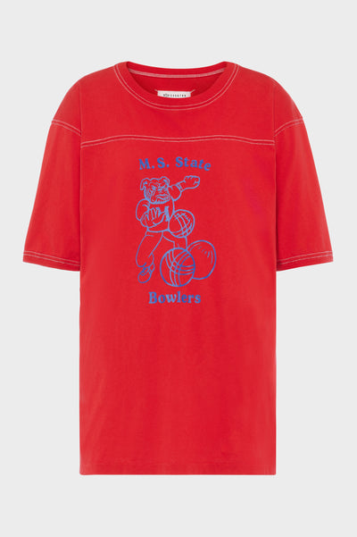 Cotton varsity T-shirt