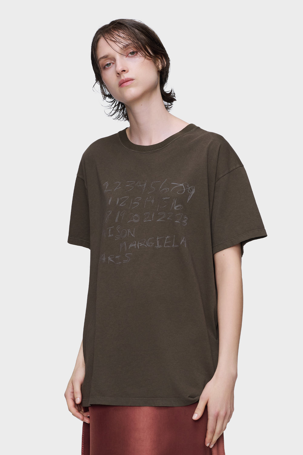 Maison Margiela Numerical cotton T-shirt