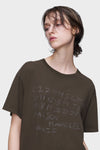 Maison Margiela Numerical cotton T-shirt