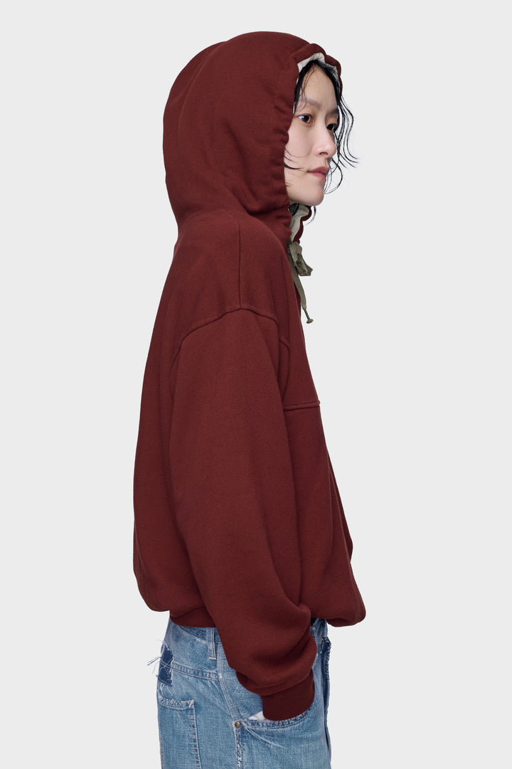 Cotton Shoelace Hoodie