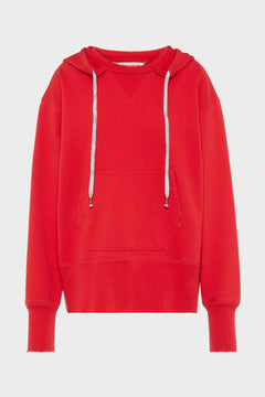 Cotton hooded sweatshirt