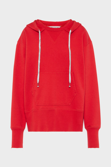 Cotton hooded sweatshirt