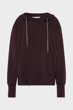 Cotton hooded sweatshirt