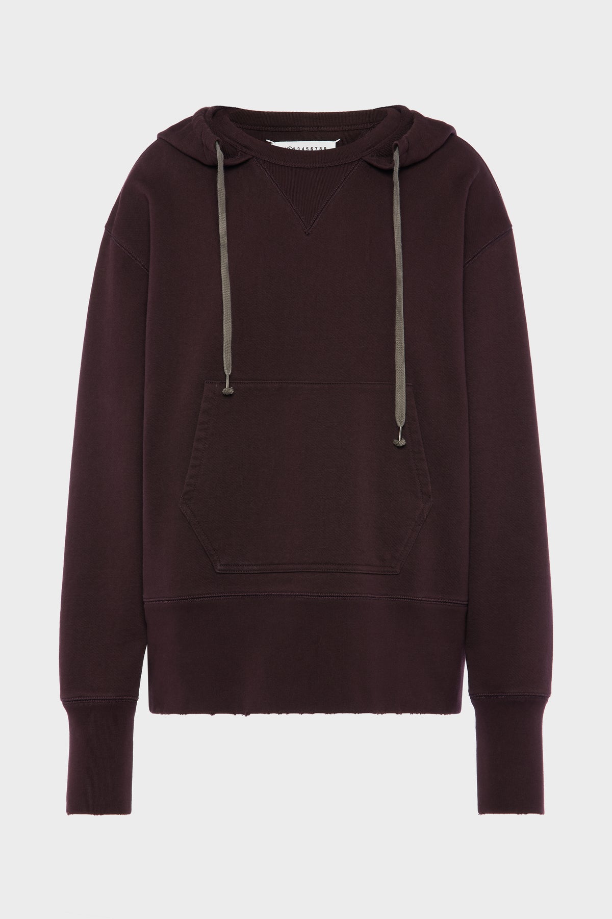 Cotton hooded sweatshirt