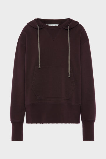 Cotton hooded sweatshirt