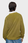 Maison Margiela Virgin wool V-neck sweater
