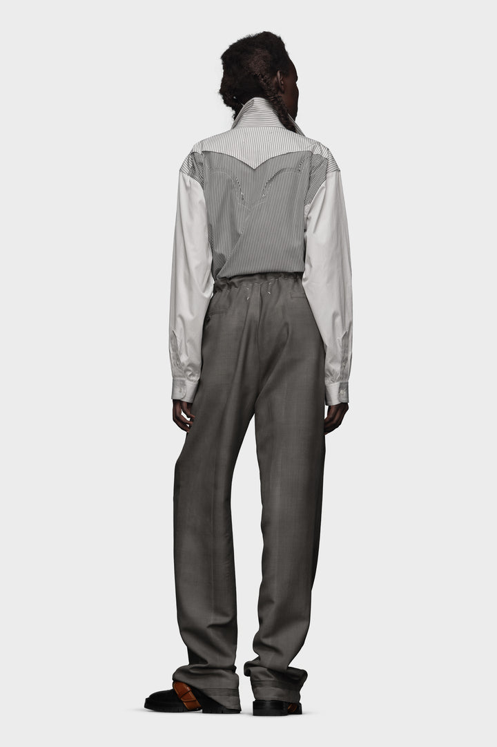 Wool Mohair Trousers