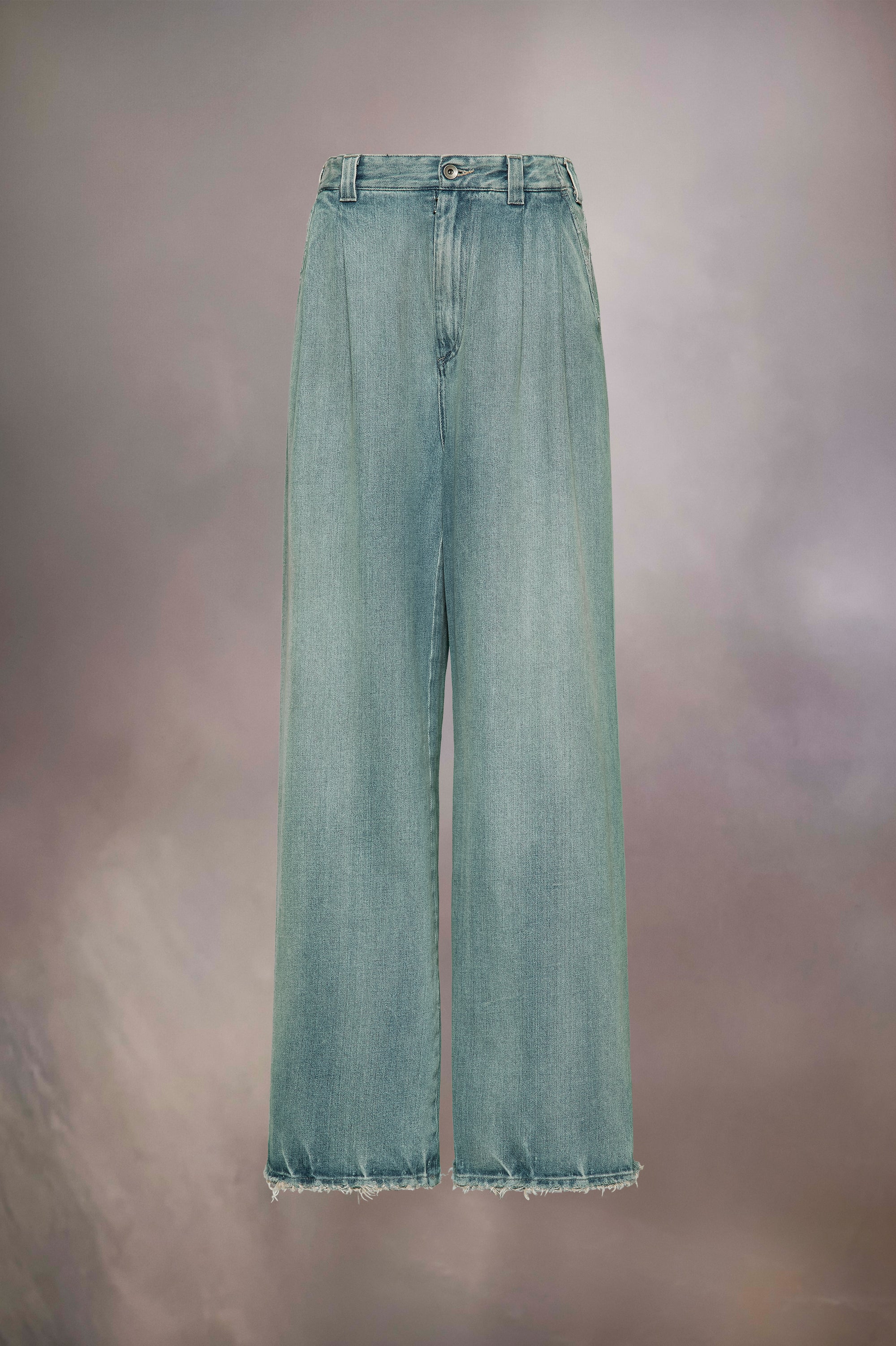 Designer Light Blue Pleat jeans | Shop Online | Maison Margiela